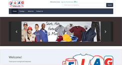 Desktop Screenshot of flagad.com